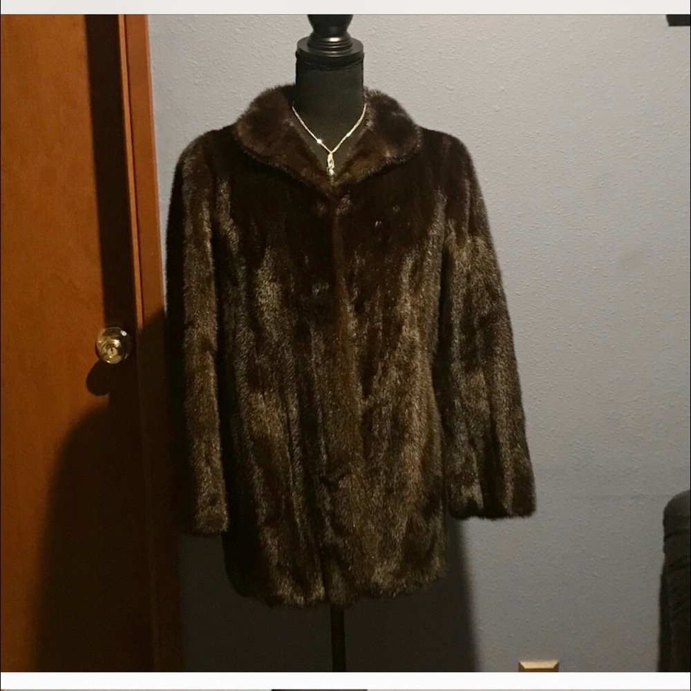 True mink jacket/coat S Norell Blackglama I Magnin